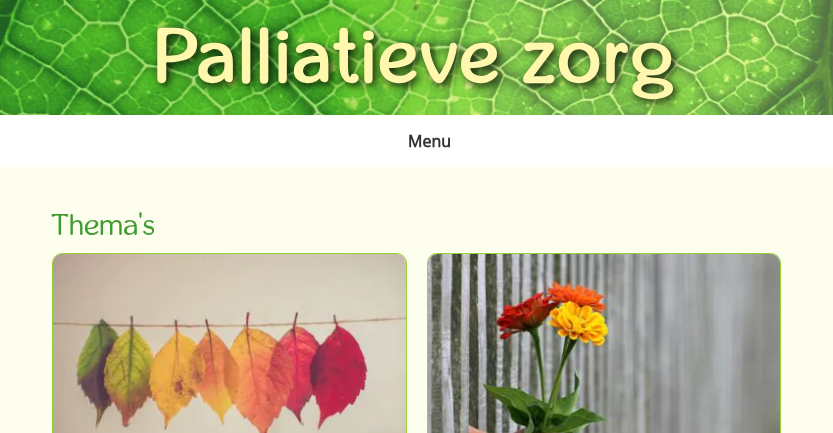 Palliatieve zorg