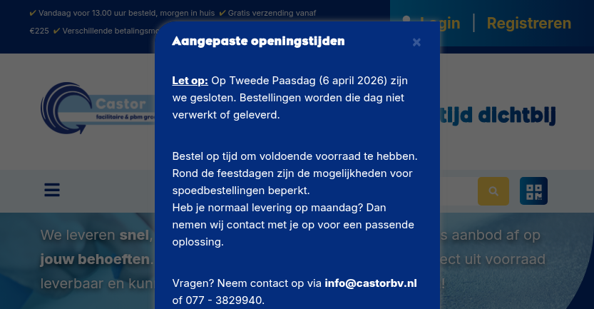 Castor Facilitaire & PBM Groothandel