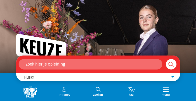 Bekijk onze mbo-opleidingen | Koning Willem I College