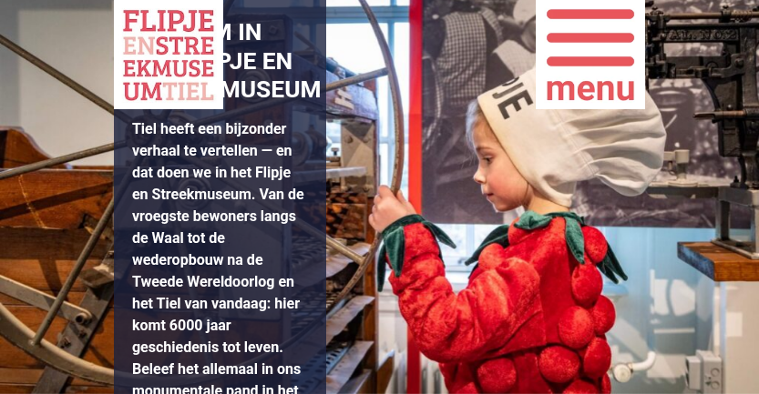 Flipje en Streekmuseum Tiel