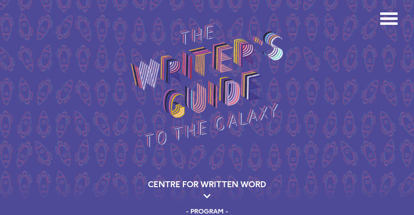 The Writer’s Guide to the Galaxy